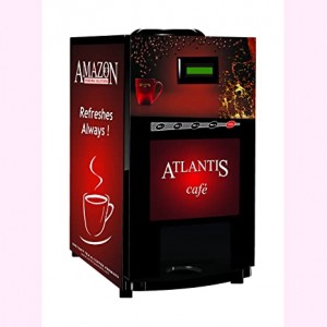 Atlantis Cafe Plus 4 Option Hot Beverage Vending Machine (Tea, Coffee, Soup, Lemon Tea)